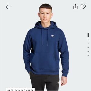 NWT Adidas trefoil essentials hoodie